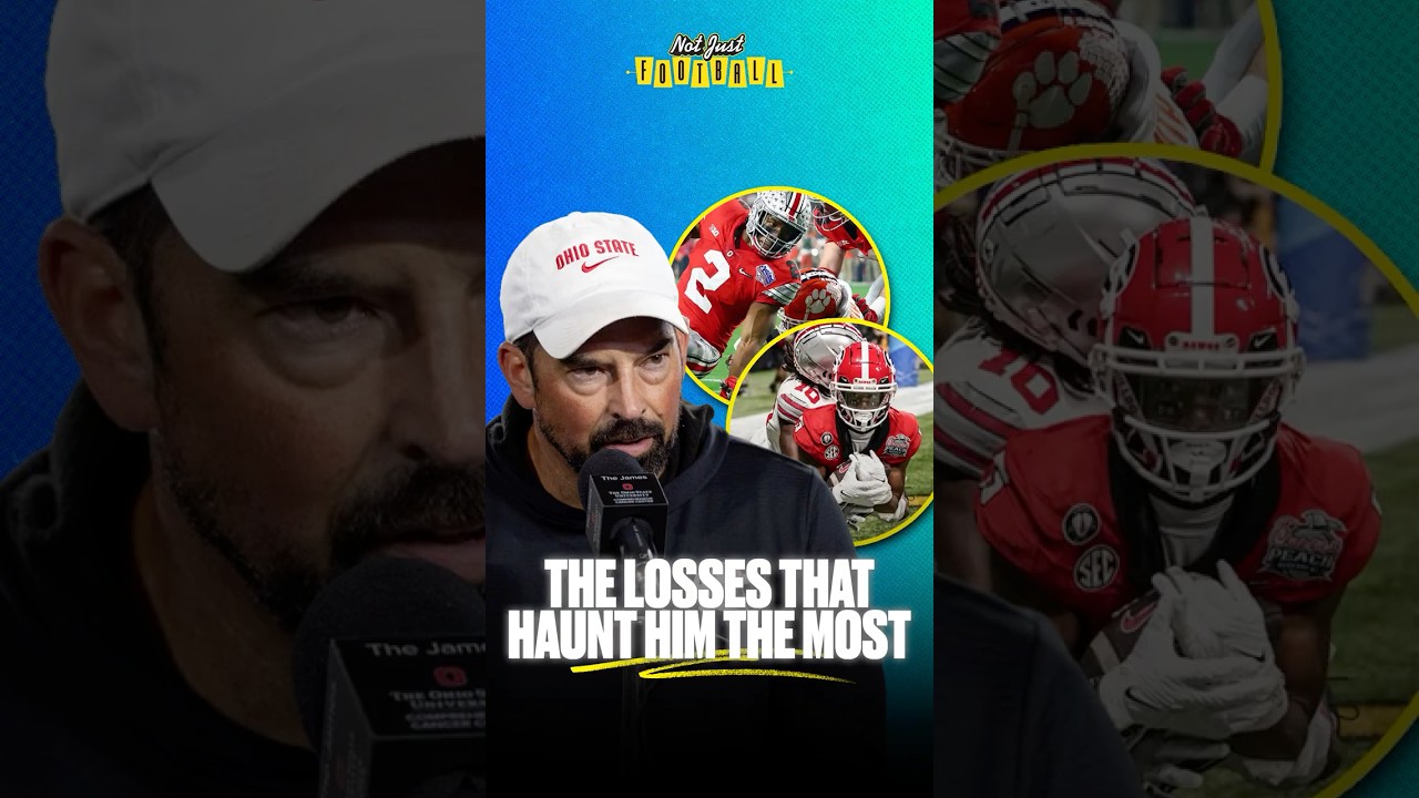 Coach Day still loses sleep over these 2 tough losses 😪#ohiostate #cfb #clemson #georgia