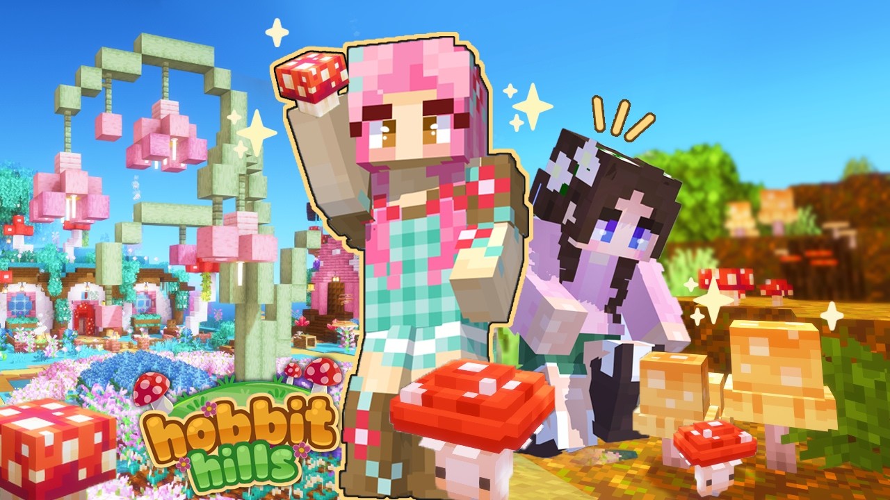 Foraging in Modded Minecraft has never been CUTER! 🍄