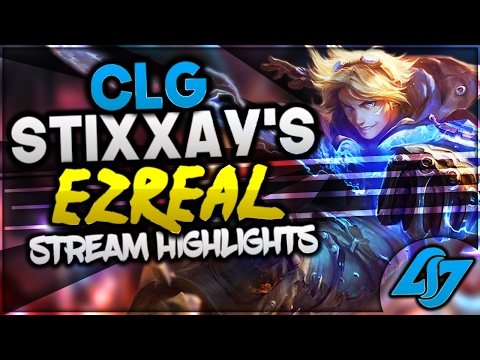 CLG Stixxay | Ezreal | Stream Highlights