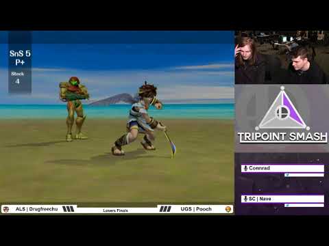 ALS | Drugfreechu (Pit) vs UGS | Pooch (Samus, Falco) - Tripoint Smash 64 PM Losers Finals
