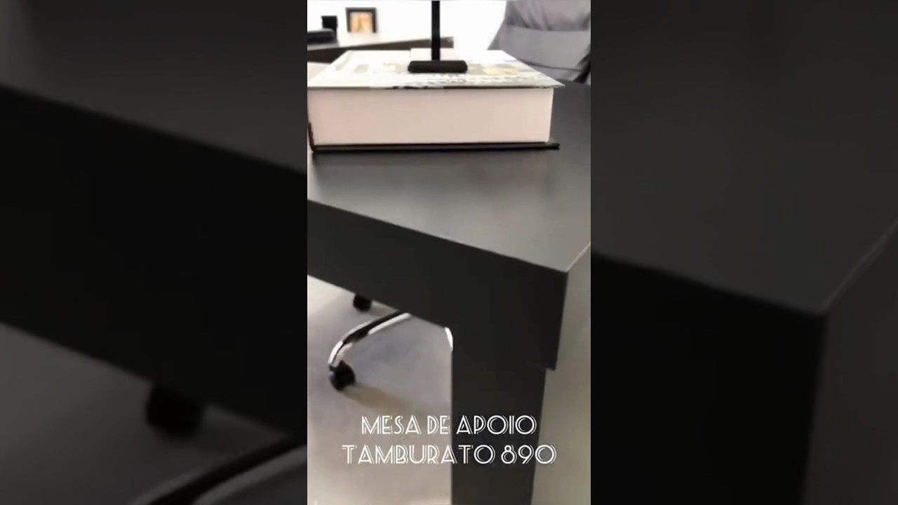 Thumbnail do vídeo - Mesa de Apoio Tamburato 890 - Branco