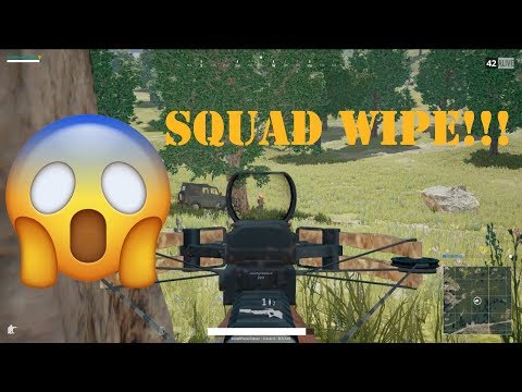 PUBG Crazy Crossbow Kills Compilation - SQUAD WIPE - Best Moments