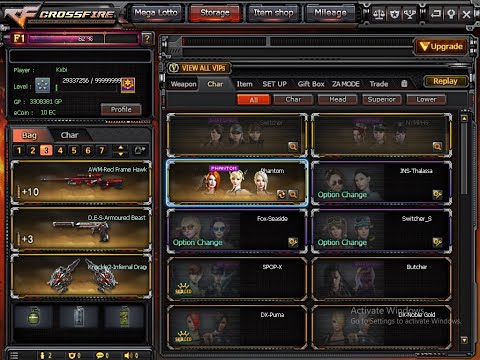 BUYING THE NEW VIP RED CRUSH PACKAGE AND CHARACTER THOTH l CFPH