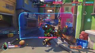 PS5　OW2　ランクマ　ダイヤ帯　タンク