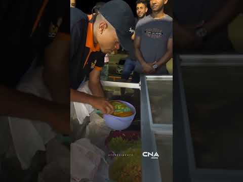 Acarajé gigante recheado vira desafio em Piraí do Norte e chama atenção nas redes sociais