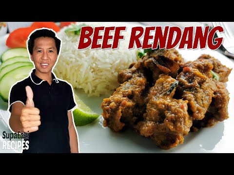 Beef Rendang | Beef Dry Curry | Indonesian / Malaysian Dry Curry