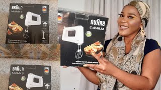 Unboxing My Braun multimix 3 (Wow)