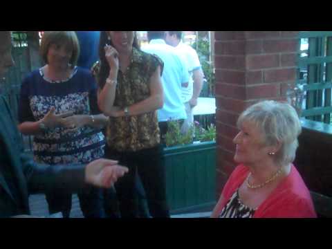 Paul Performing Close-Up Magic