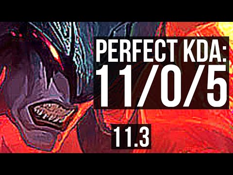 AATROX vs JAX (TOP) | 11/0/5, Legendary, 800+ games | BR Master | v11.3