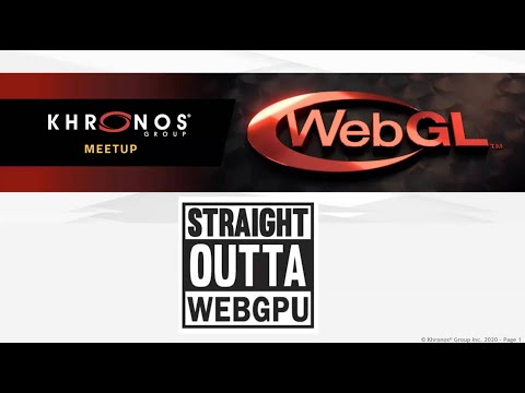 WebGL Meetup - May 12, 2021