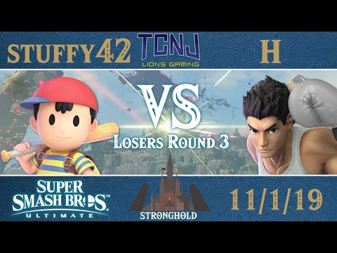 Stronghold #5 - stuffy42 (Ness) vs h (Little Mac) - Smash Ultimate Losers R3