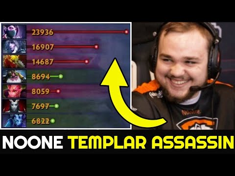 NOONE Templar Assassin Top 2 MMR Game - Absolutely Outplay & Outfarm 7.26 Dota 2