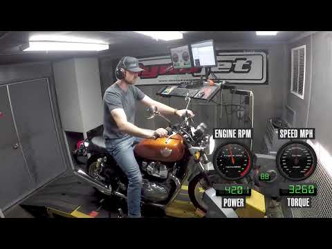 2019 Royal Enfield INT650 Dyno