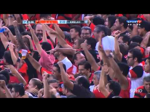Flamengo 3 X 1 Emelec (EQU) - Libertadores 2014