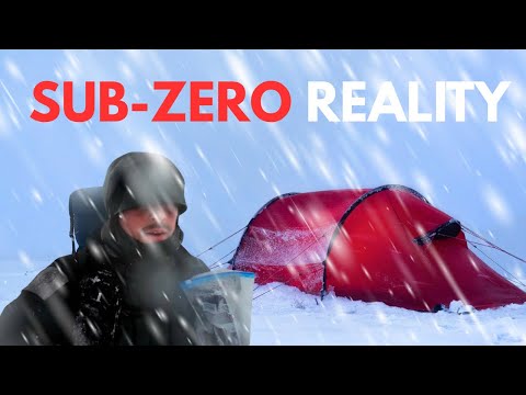 Caught in a Sub-Zero Snow Blizzard on Helvellyn | Winter Wild Camp