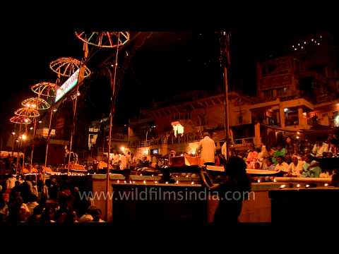 People enjoy listening bhajans all through the night during Mahashivratri