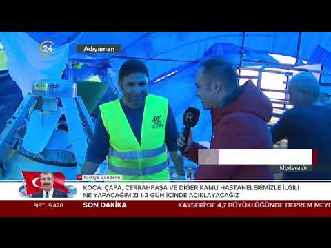 TV 24 - Deprem Bölgesi Çadır Fırın