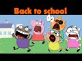 PIZZA TOWER SCREAMIG BUT THEY ARE PEPPA PIG( BACK TO SCHOOL ANIMATION MEME)!