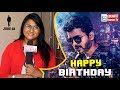 Thalapathy Vijay 44th Birthday Actress BOOVISHA L Kollywood Celebs WISHES CETv