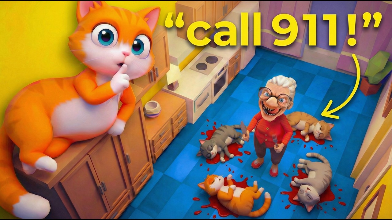 I Went Undercover To Discover Granny's Secrets - I Am Cat VR