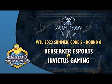 Berserker eSports vs Invictus Gaming - World Team League 2023 Summer Code S | StarCraft 2 Tournament