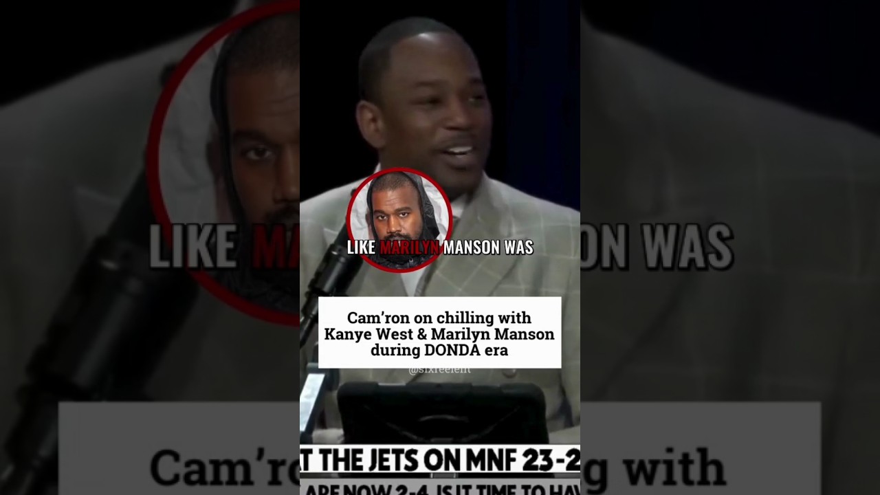 #camron on chilling with #kanyewest & #marilynmanson during #donda era