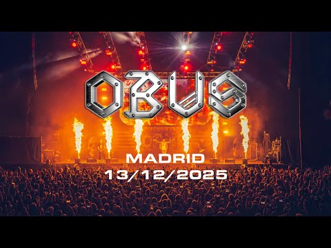 Obús en el escenario durante su concierto de reunión en el Palacio Vistalegre de Madrid