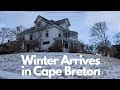 Winter Arrives In Cape Breton