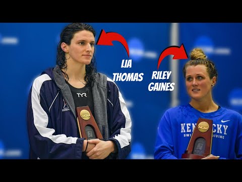 Riley Gaines spreekt uit over transgenderzwemmer Lia Thomas