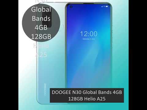 DOOGEE N30 Global Bands 4GB 128GB Helio A25