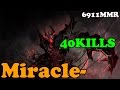 Dota 2 - Miracle- 6911 MMR Plays Shadow Fiend ...