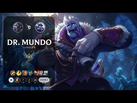 Dr. Mundo Jungle vs Sejuani - KR Challenger Patch 12.22