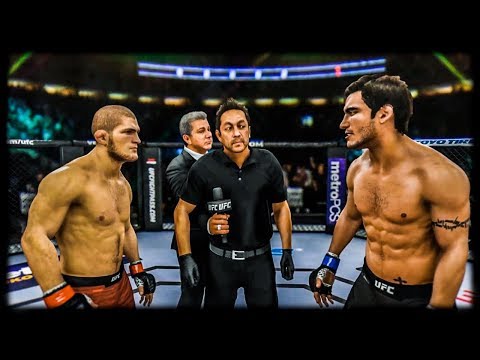 Khabib vs. Elias Theodorou (EA Sports UFC 3) - CPU vs. CPU