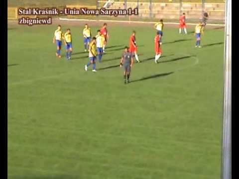Stal Kraśnik - Unia Nowa Sarzyna 1-1 3 kolejka III Ligii 2009/210 20.08.2009r.