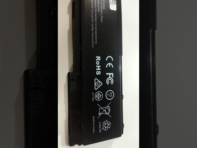 Vídeo relacionado con Gintai Bios CMOS - Batería para Lenovo ThinkPad X1 X30 X31 X220 W510 W700T400 T400s T410 T410s T420 T420s T430 T430s T500 T510 T520 para Acer para HP para DELL para ASUS para Toshiba 3V CR2032