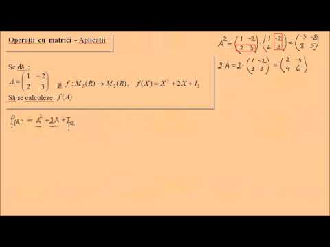 Exercitii rezolvate cu matrici