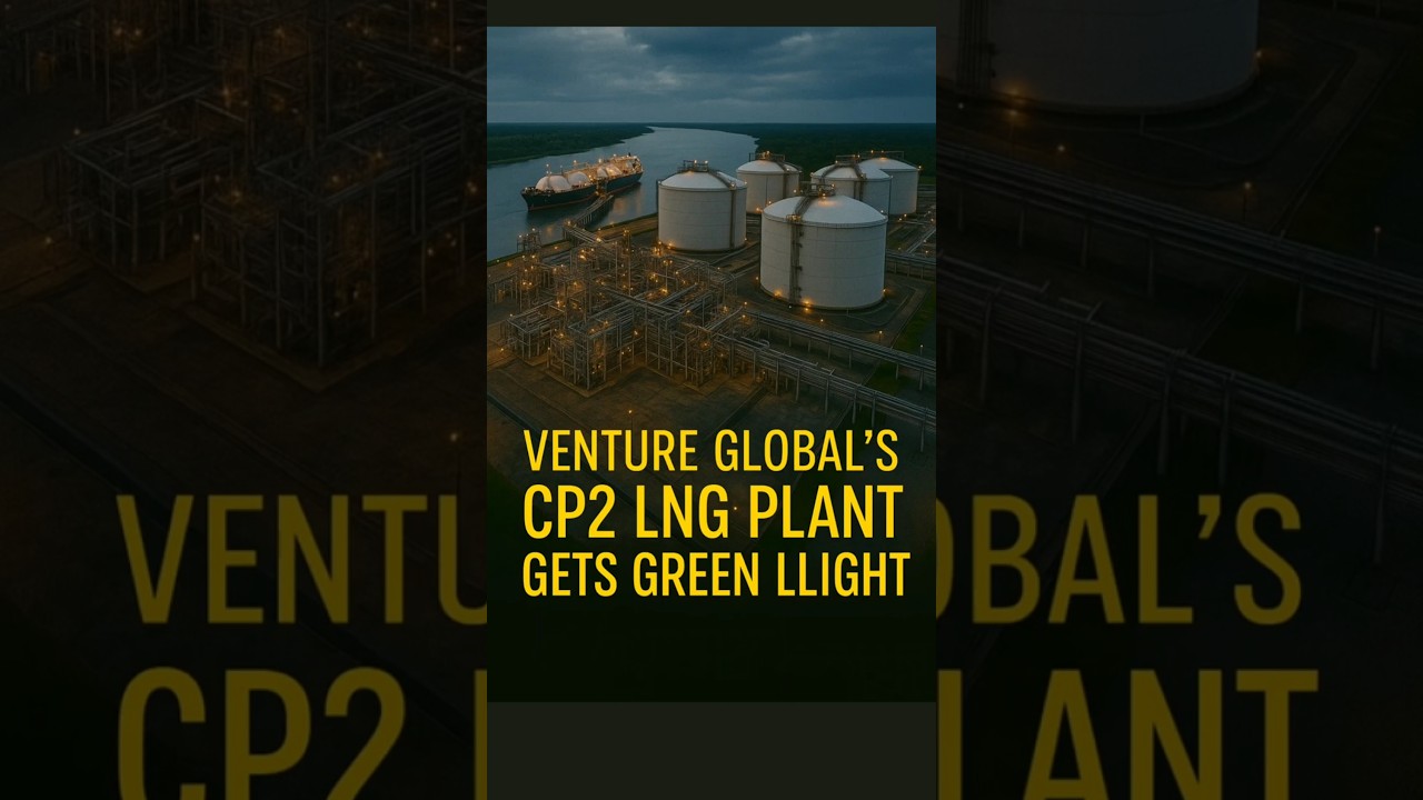 Venture Global's CP2 LNG Plant Gets Green Light