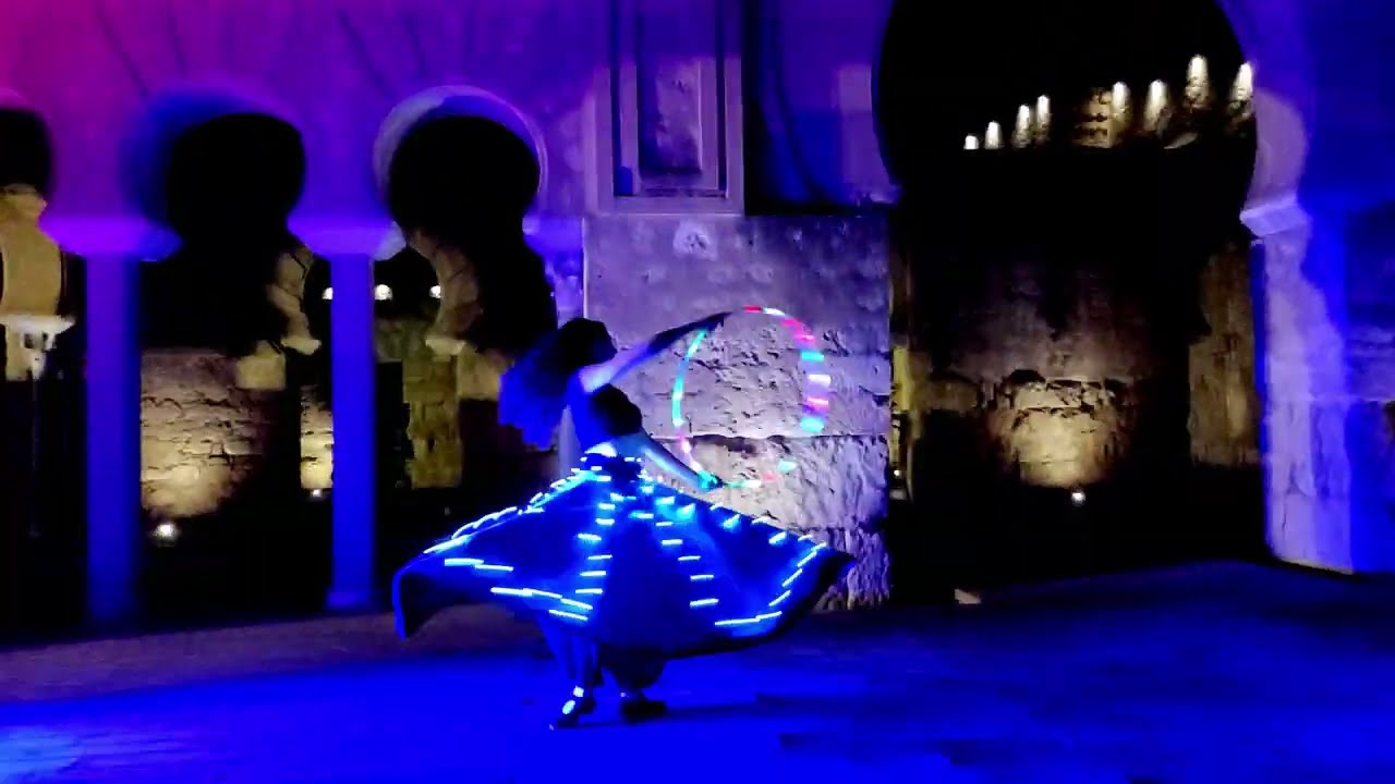 Girando en Madinat al-Zahra (Medina Azahara), Córdoba