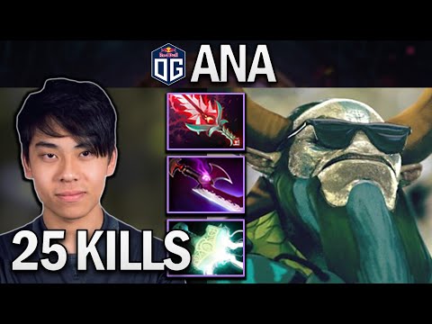 OG.ANA NATURE'S PROPHET WITH 25 KILLS - DOTA 2 7.27 GAMEPLAY