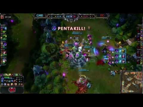 Alex Ich PENTAKILL , GMB vs EG , LCS