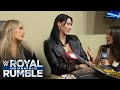 Rhea Ripley And Tiffany Stratton React To Charlotte Flair S Win Royal Rumble 2025 Exclusive