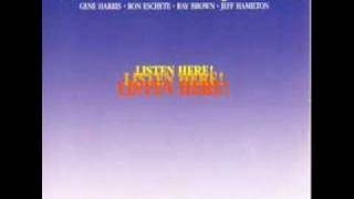 Gene Harris Quartet - This can't be love.