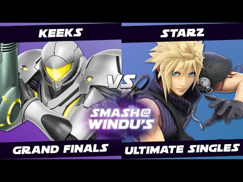 keeks (Samus, Dark Samus) vs StarZ (Cloud, Sephiroth) - Smash @ Windu's 129 - Grand Finals SSBU
