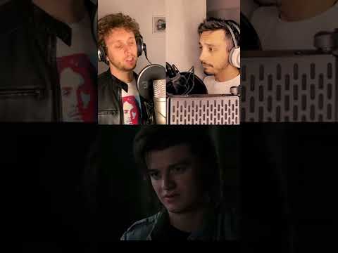 DOPPIAGGIO DI BILLY & STEVE di STRANGER THINGS w\ Alessandro Campaiola 🎬 #Shorts