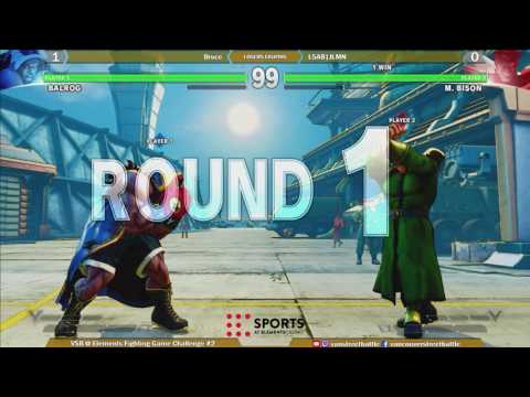 Elements Fighting Game Challenge #2 - LE - Bruce vs LSAB|JLMN
