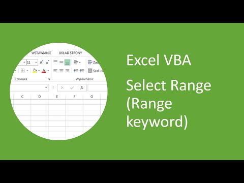 Excel VBA - How to Select Range of Cells (Range keyword)
