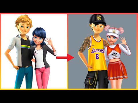 Miraculous Ladybug Adrian Glow Up - Miraculous Cartoon