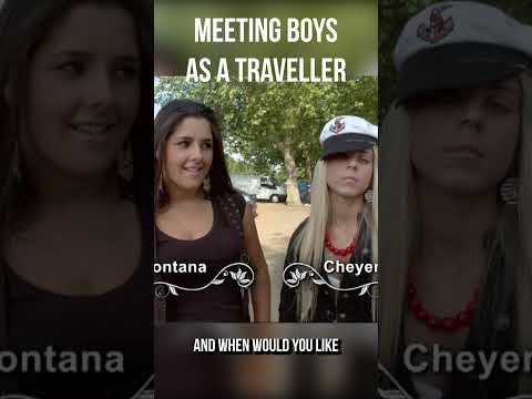 How Gypsy Girls Are Approached By Boys #gypsywoman #gypsywedding