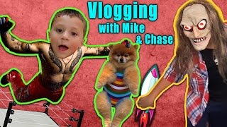 FAILS W/ MIKE!!  WRESTLE MANIA AT IT'S FINEST!!