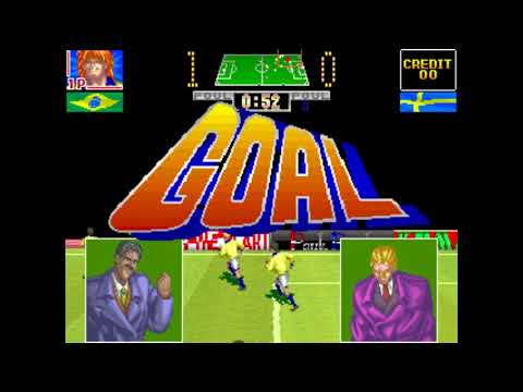 Perfect game (Almost) - Hat Trick Hero '93 [Taito Cup Finals]